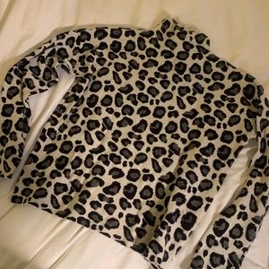 leopard sweater